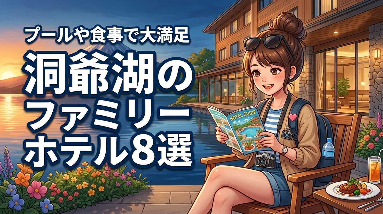 洞爺湖でファミリーにおすすめのホテル8選！プールや食事で子供も親も大満足
