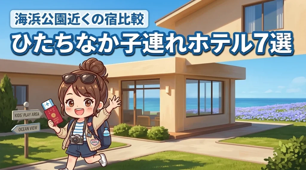 ひたちなかで子連れにおすすめのホテル7選！海浜公園に近い宿を比較