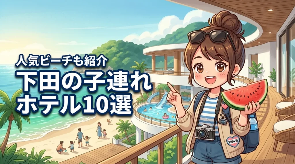【決定版】下田のホテルは子連れが正解！おすすめの宿10選と人気のビーチも紹介