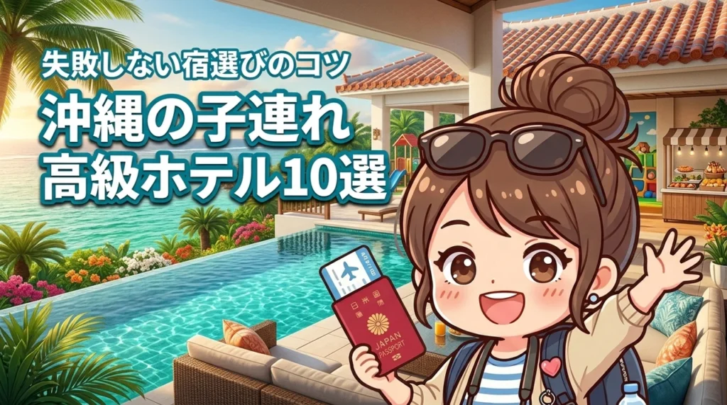 沖縄の子連れ高級ホテルで最高の家族旅行を！厳選した宿10選と選び方のコツ