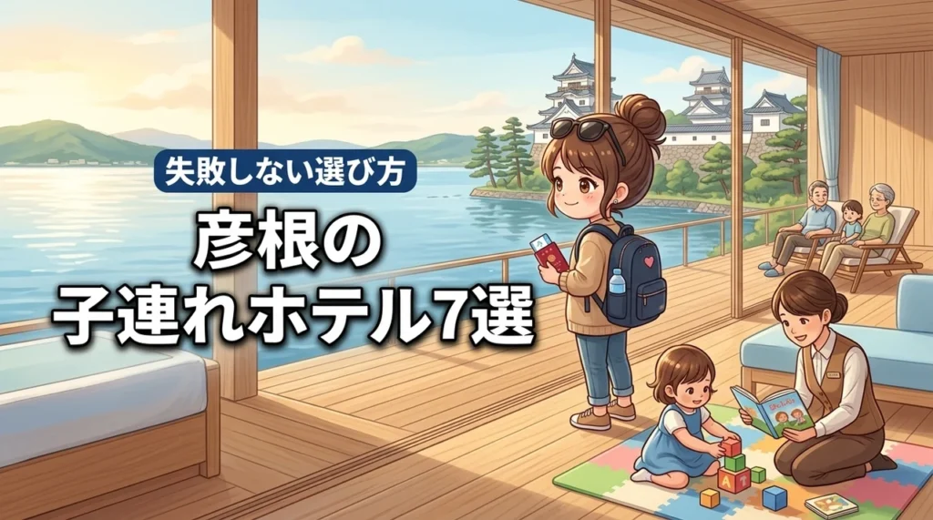 彦根の子連れホテルおすすめ7選！和室の有無や食事など失敗しない選び方も紹介