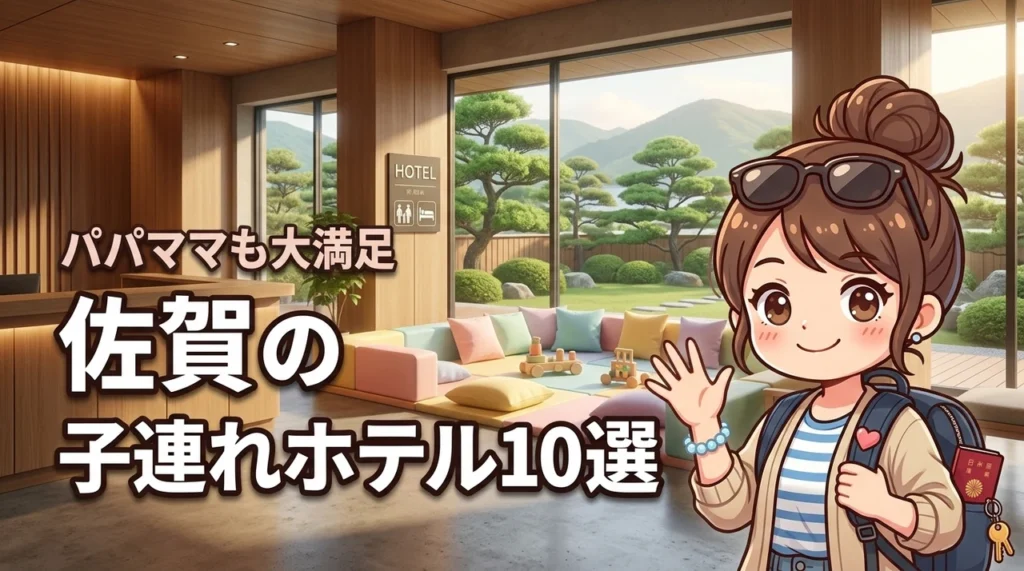 【佐賀】子連れで泊まりたいホテルのおすすめ10選！パパママも大満足の宿