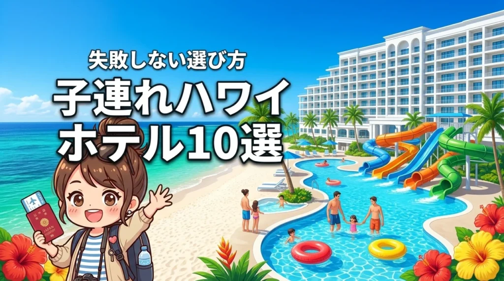 子連れハワイのホテルランキング10選！家族旅行を成功させる失敗しない選び方