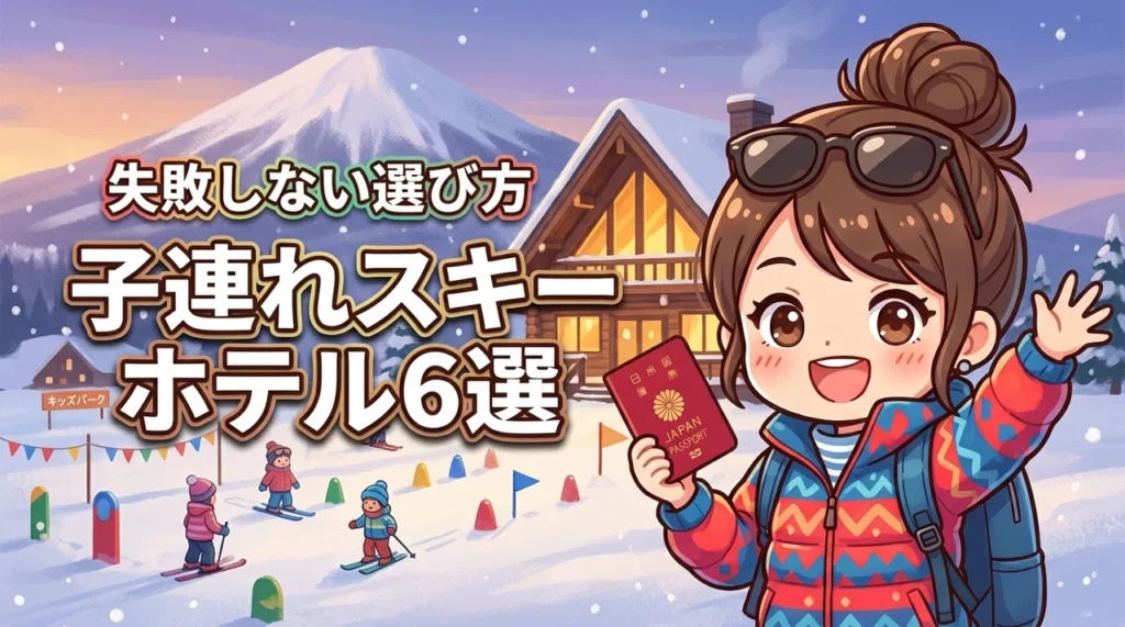 子連れにおすすめのスキーリゾートホテル6選！失敗しない選び方を詳しく解説