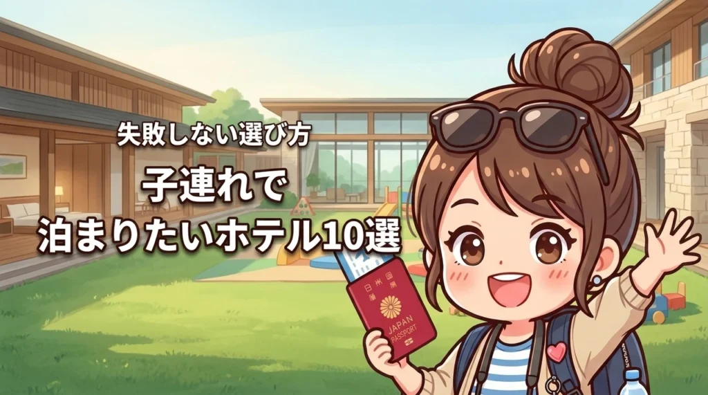 子連れで泊まりたいホテルおすすめ10選！失敗しない選び方とメリットを解説