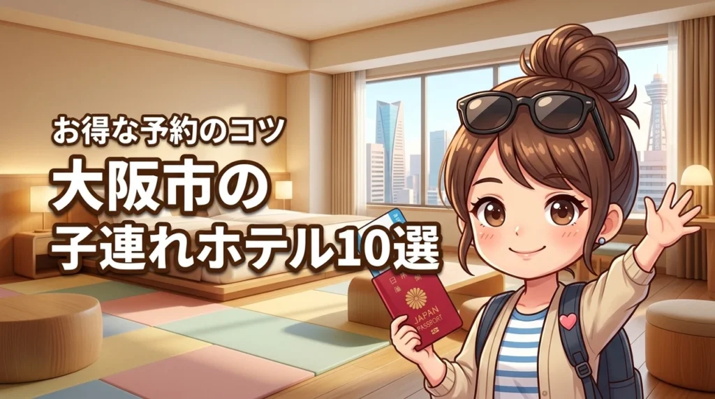 大阪市で子連れ旅行におすすめのホテル10選！メリットや安く予約するコツも紹介
